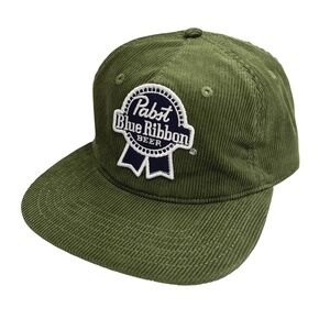 Pabst Blue Ribbon Corduroy Snapback Hat